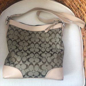 Coach Signature Crossbody Messenger Bag